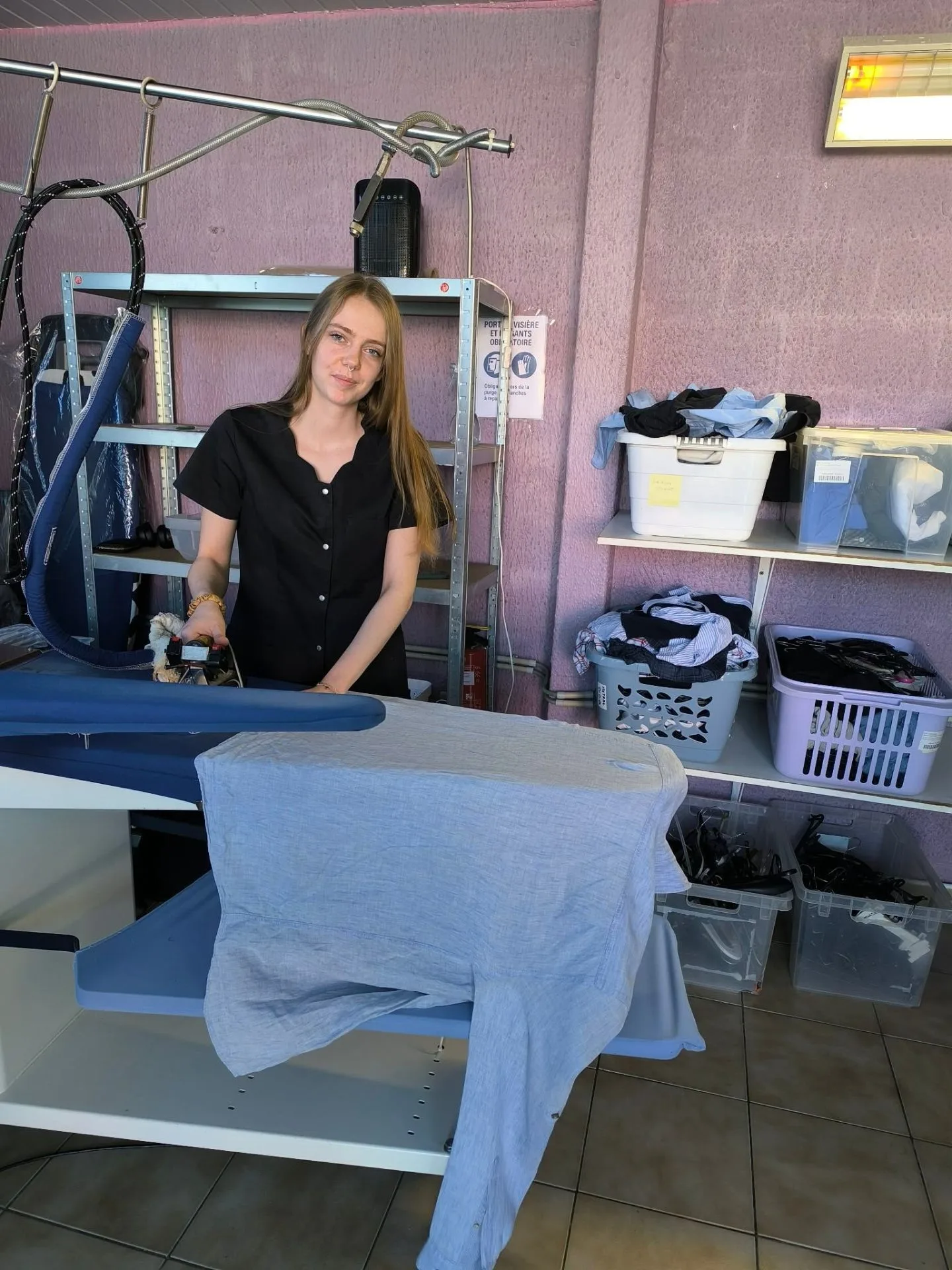 Encadrante Kap Services en action